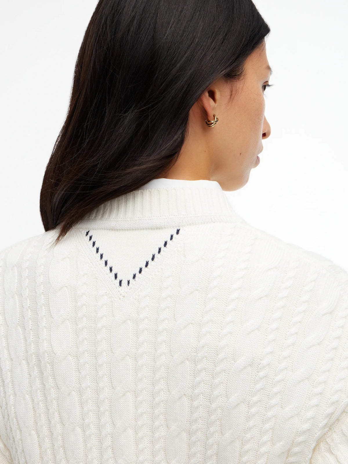 Strickpullover aus Baumwolle