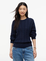 Strickpullover aus Baumwolle