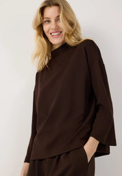 Sweatshirt mit Turtleneck