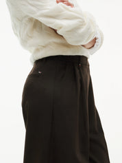 Bundfaltenhose Wide Leg