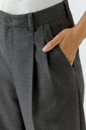 Bundfaltenhose Wide Leg