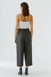 Bundfaltenhose Wide Leg