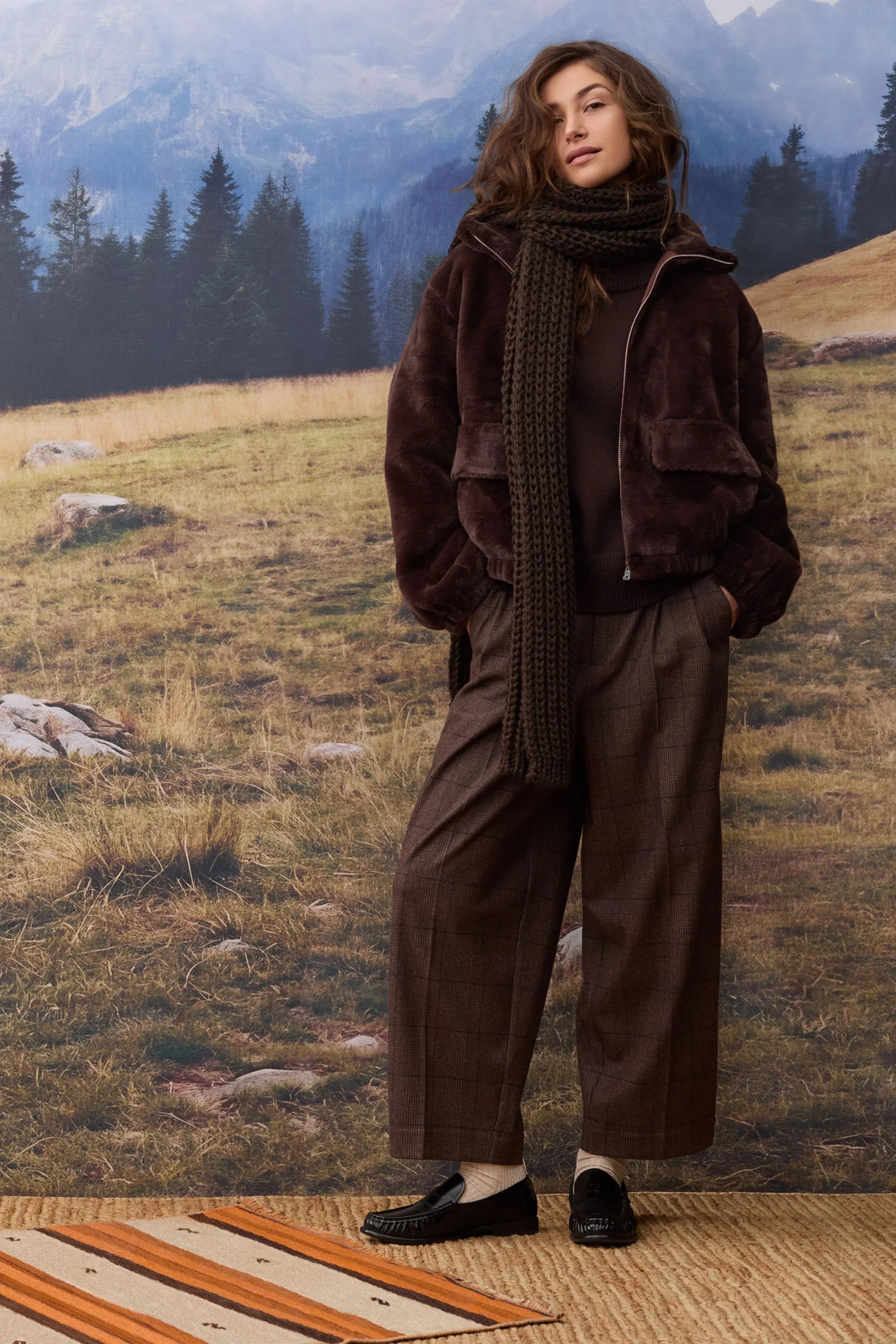 Bundfaltenhose Tapered Fit