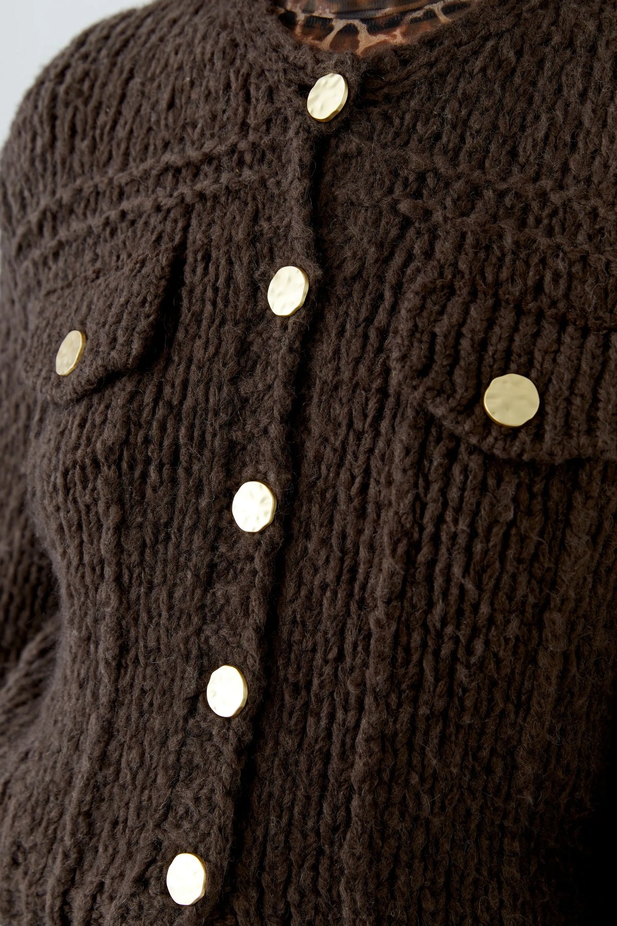 Strickjacke Relaxed Fit