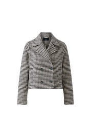 Blazerjacke aus Baumwollmix