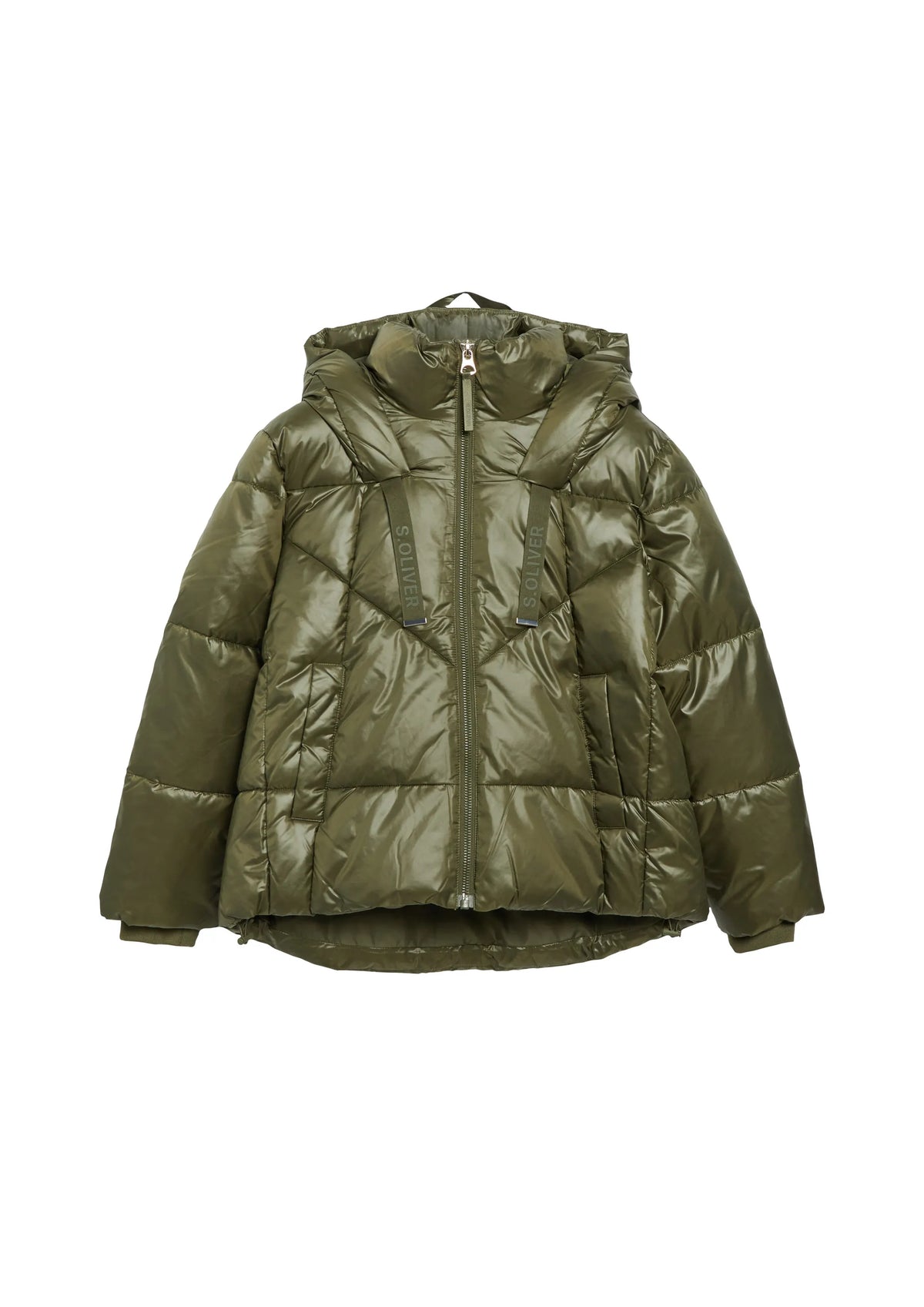 Steppjacke mit Kapuze