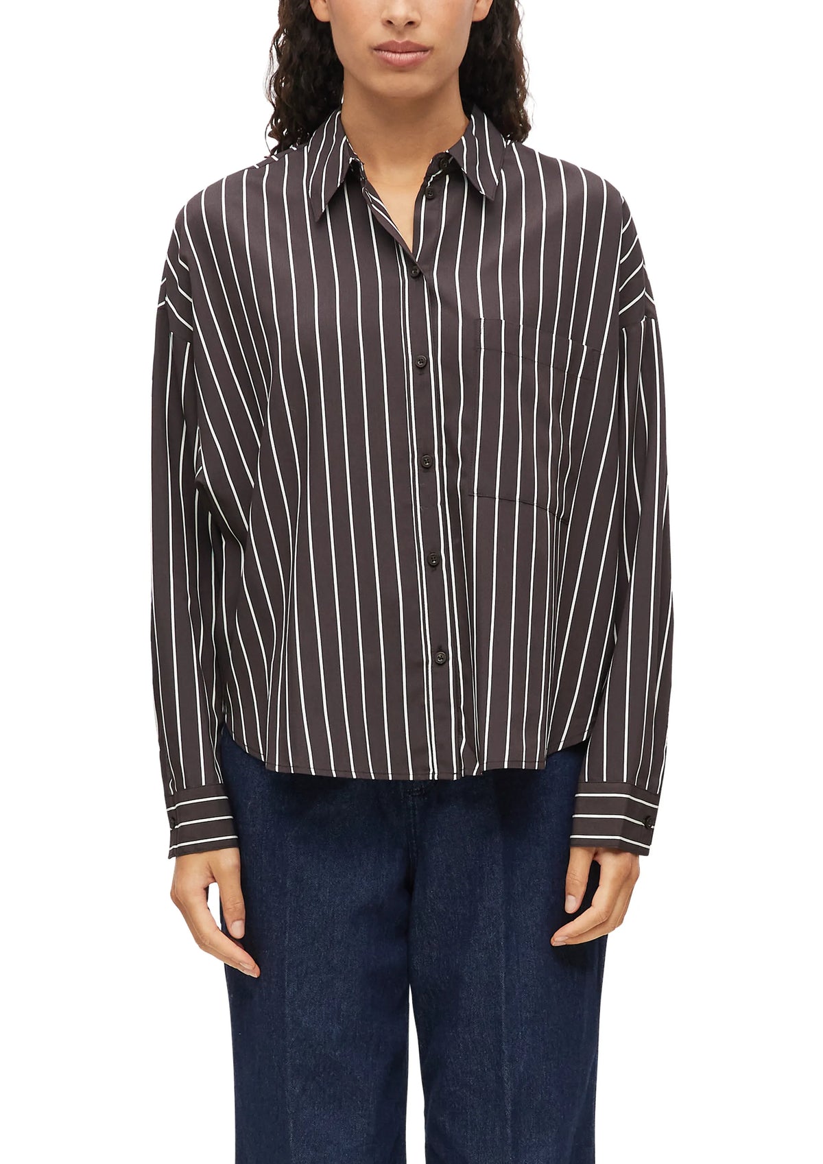 Bluse aus Viskosemix