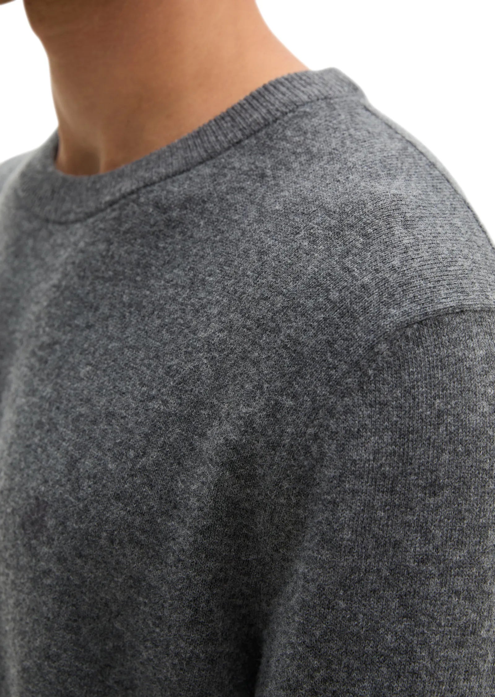 Strickpullover aus Schurwollmix