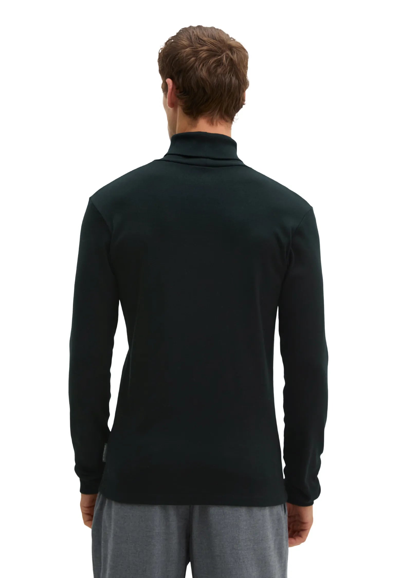 Rollkragenpullover aus Bio-Baumwolle