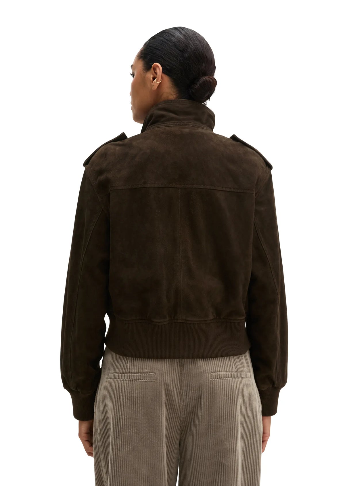 Lederblouson Regular Fit