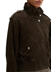 Lederblouson Regular Fit
