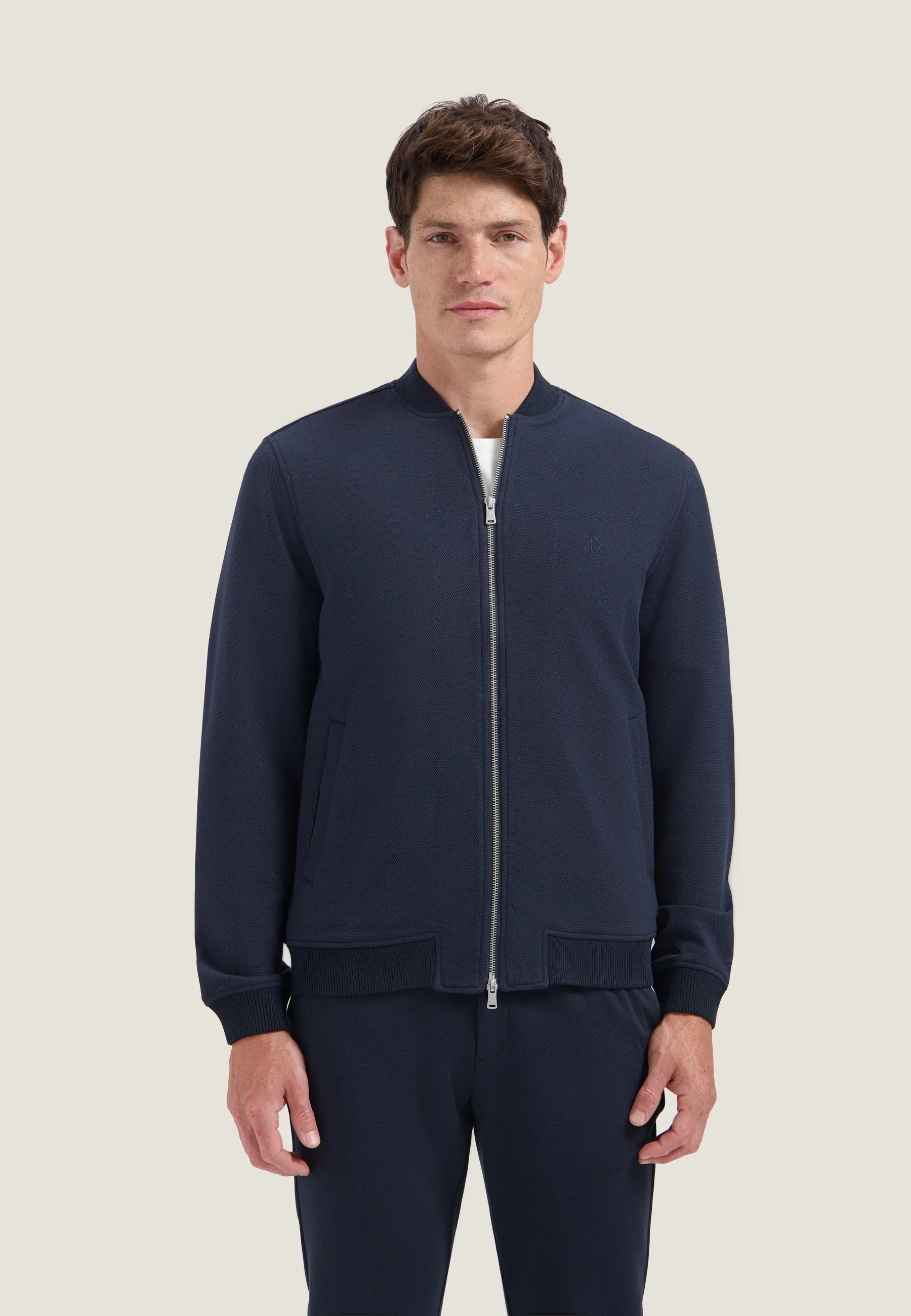 Sweatjacke aus Viskosemix