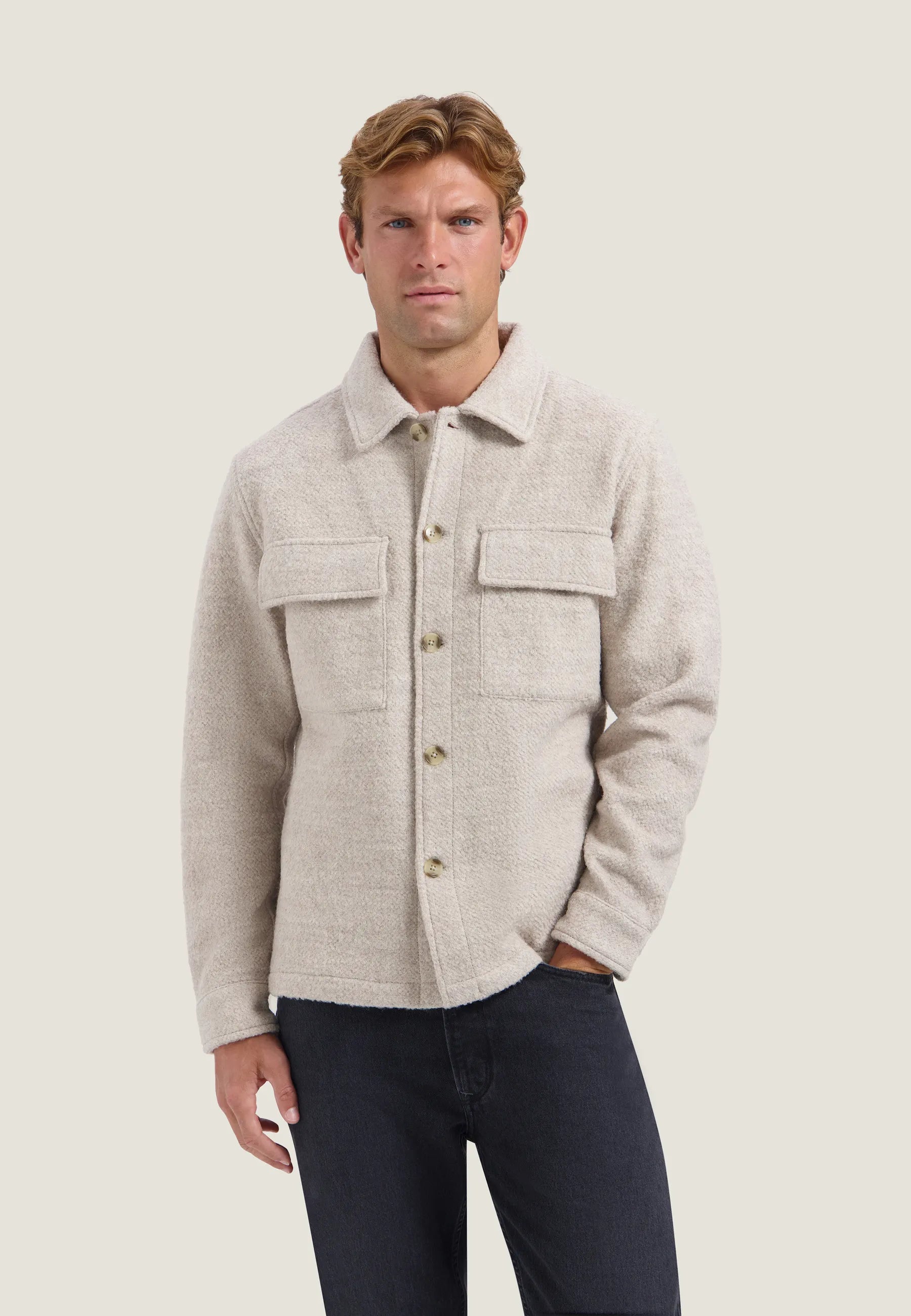 Overshirt RILEY in Teddy-Optik