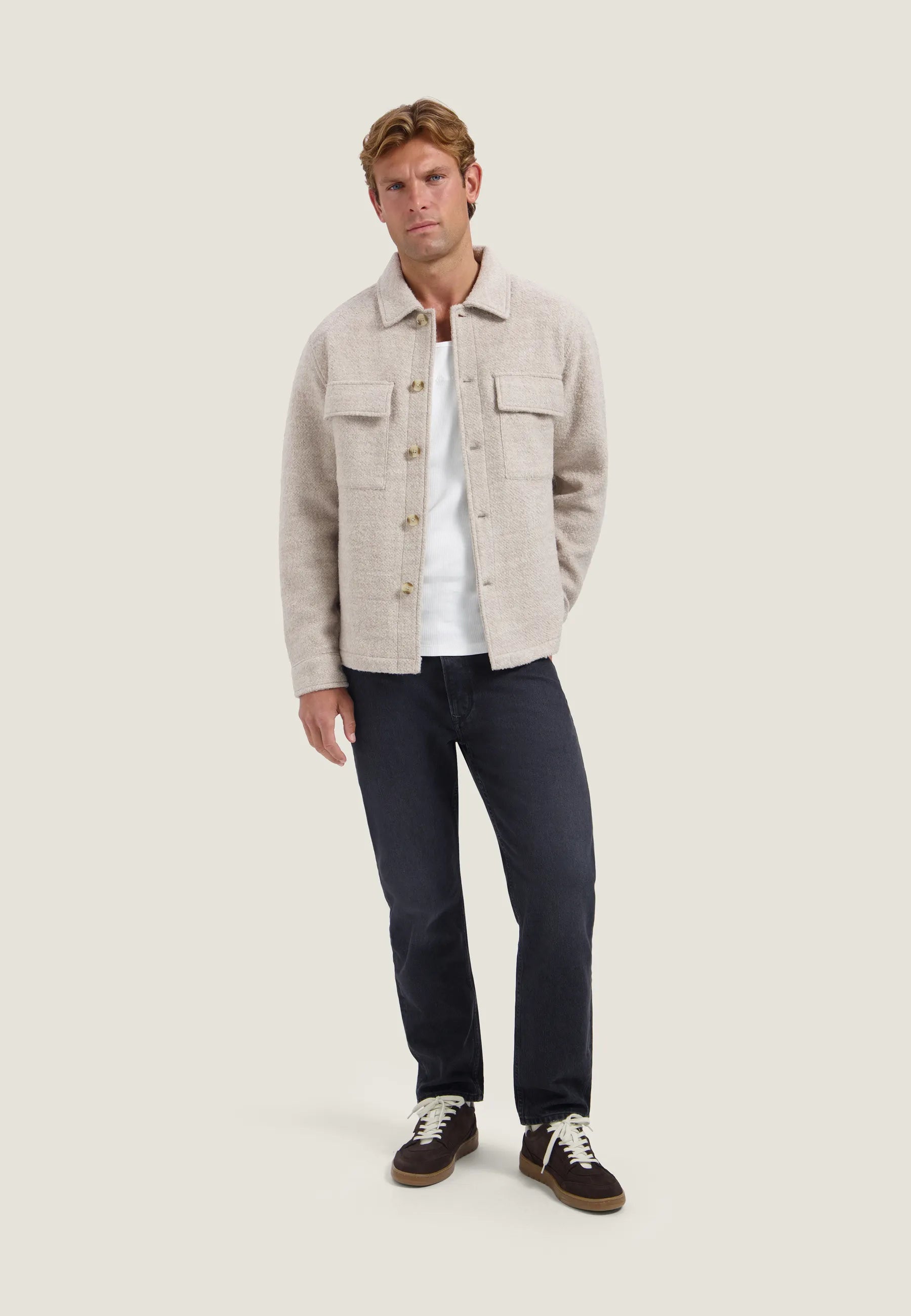 Overshirt RILEY in Teddy-Optik