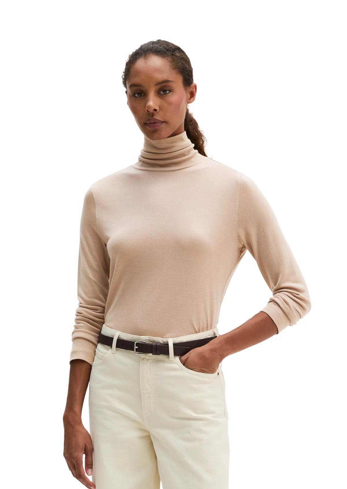 Langarmshirt aus Lyocell