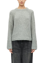 Strickpullover aus Baumwollmix