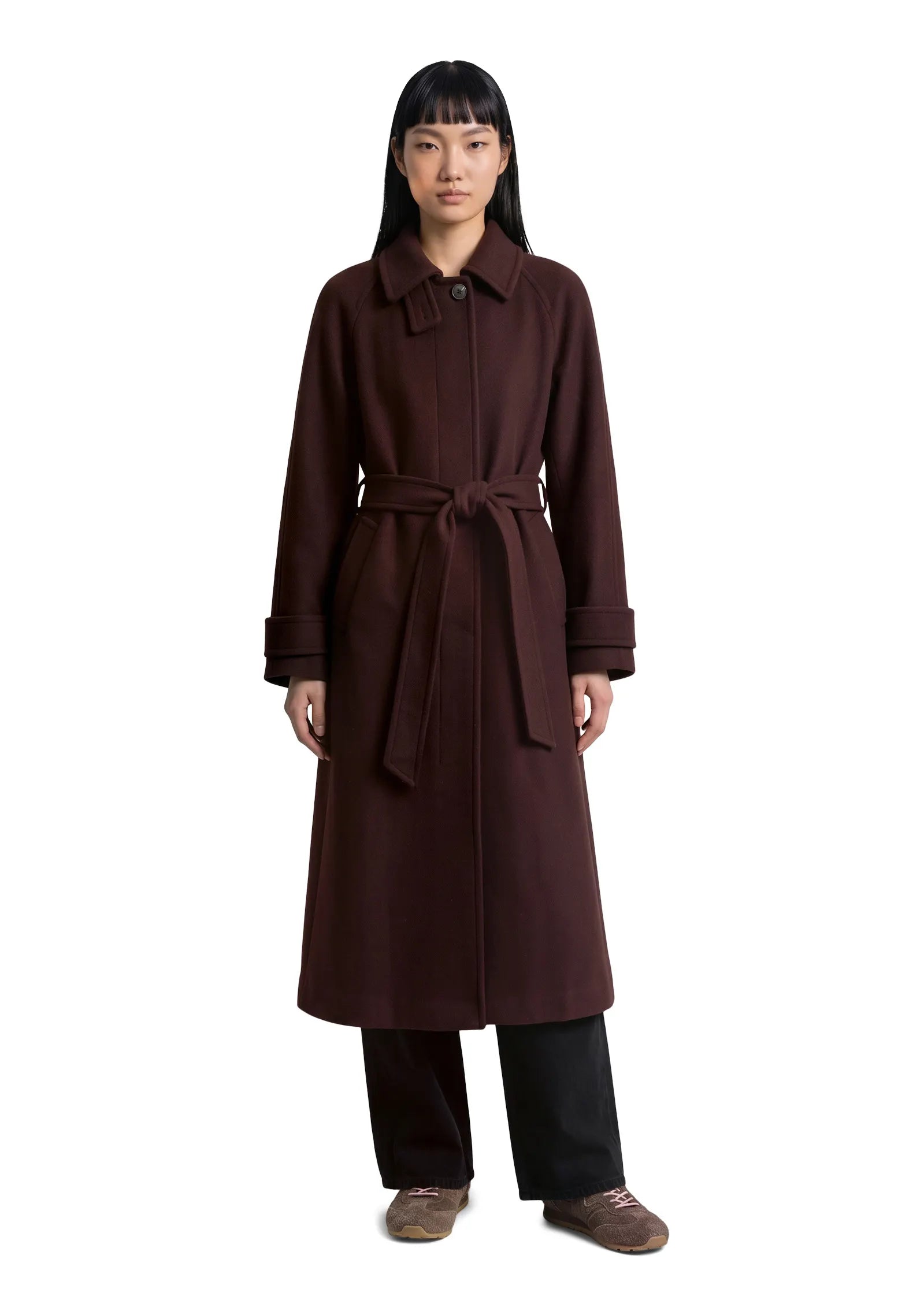 Wollmantel Regular Fit