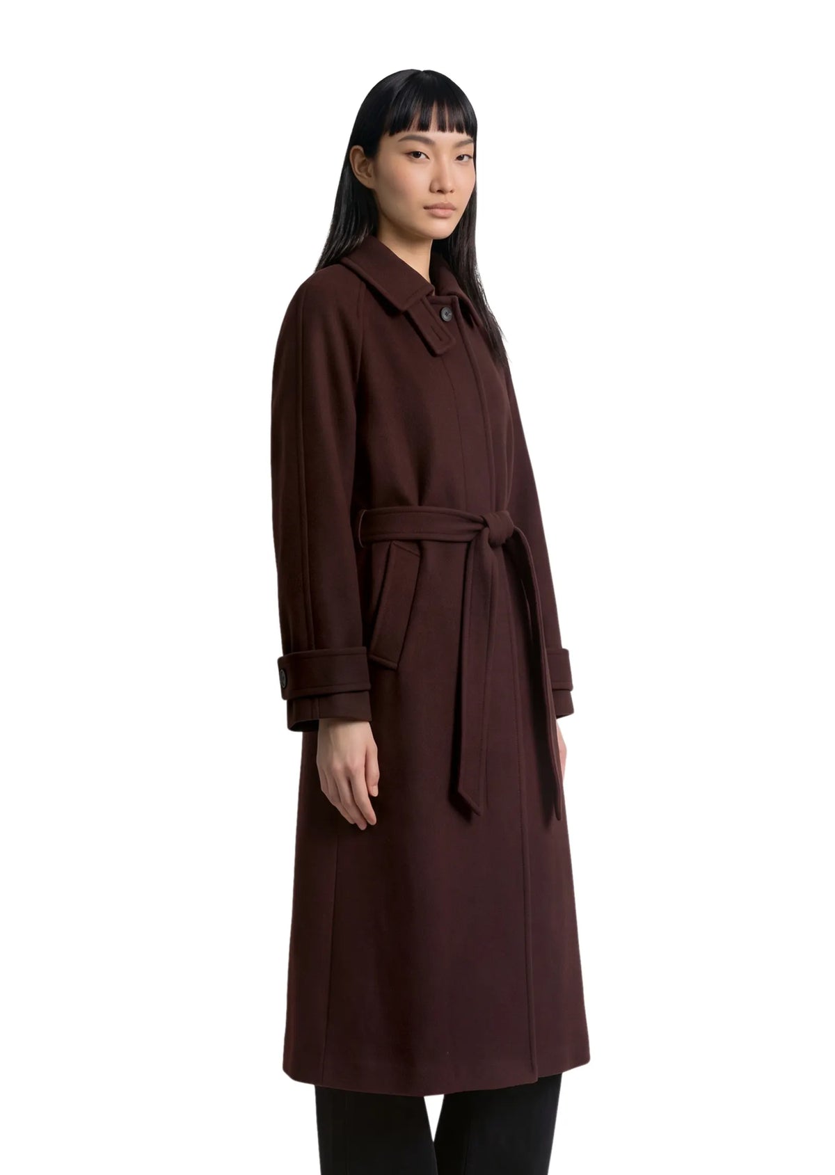 Wollmantel Regular Fit