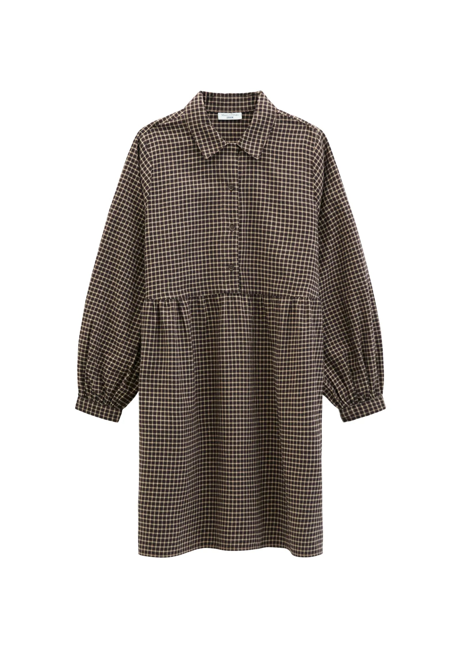 Hemdblusenkleid aus Flanell