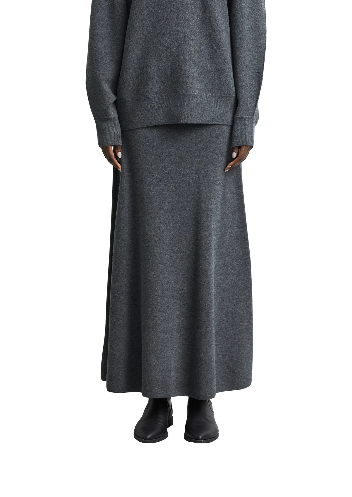 Strickrock Maxi aus Viskosemix