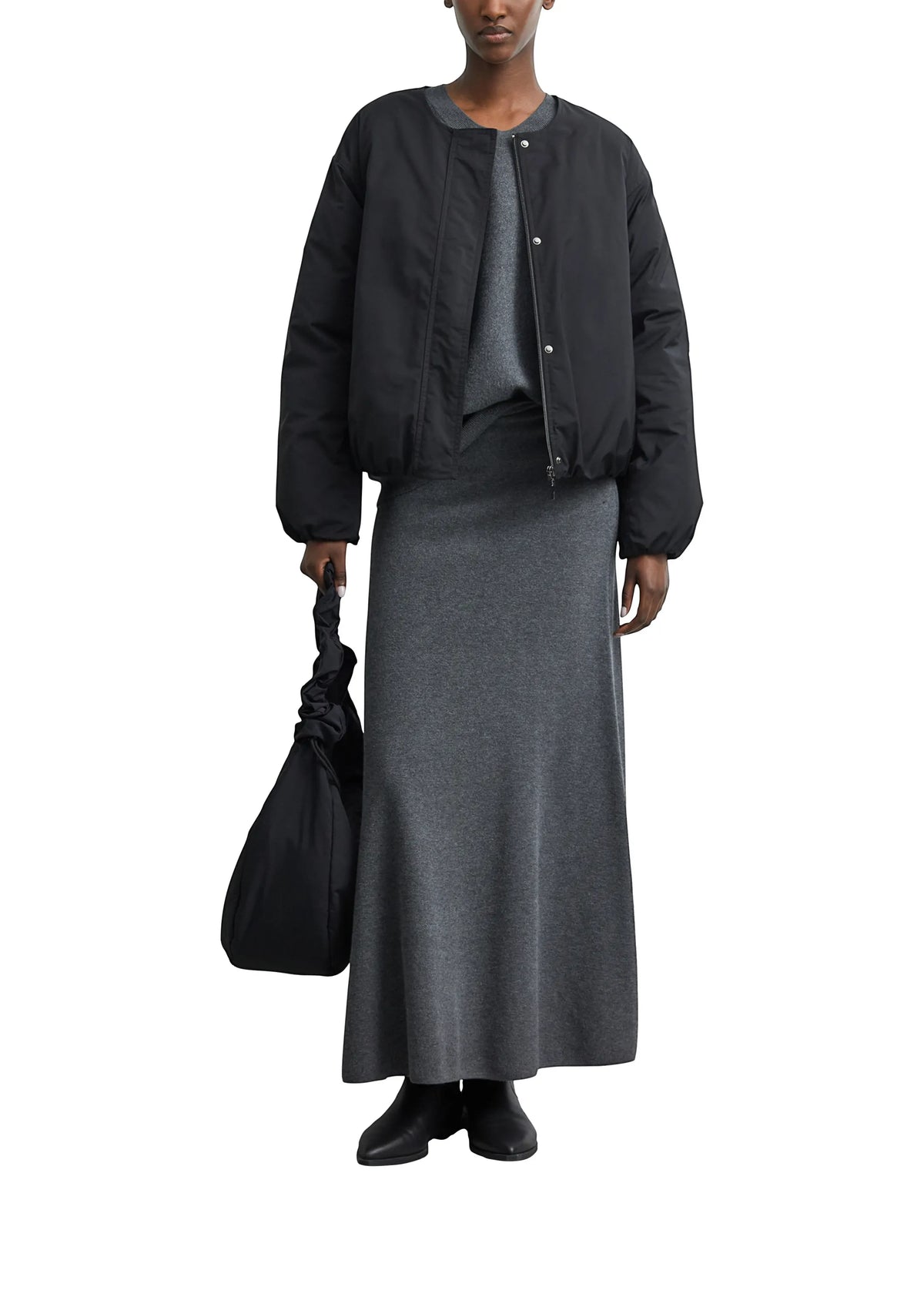 Strickrock Maxi aus Viskosemix