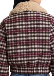 Blouson aus Wollmix