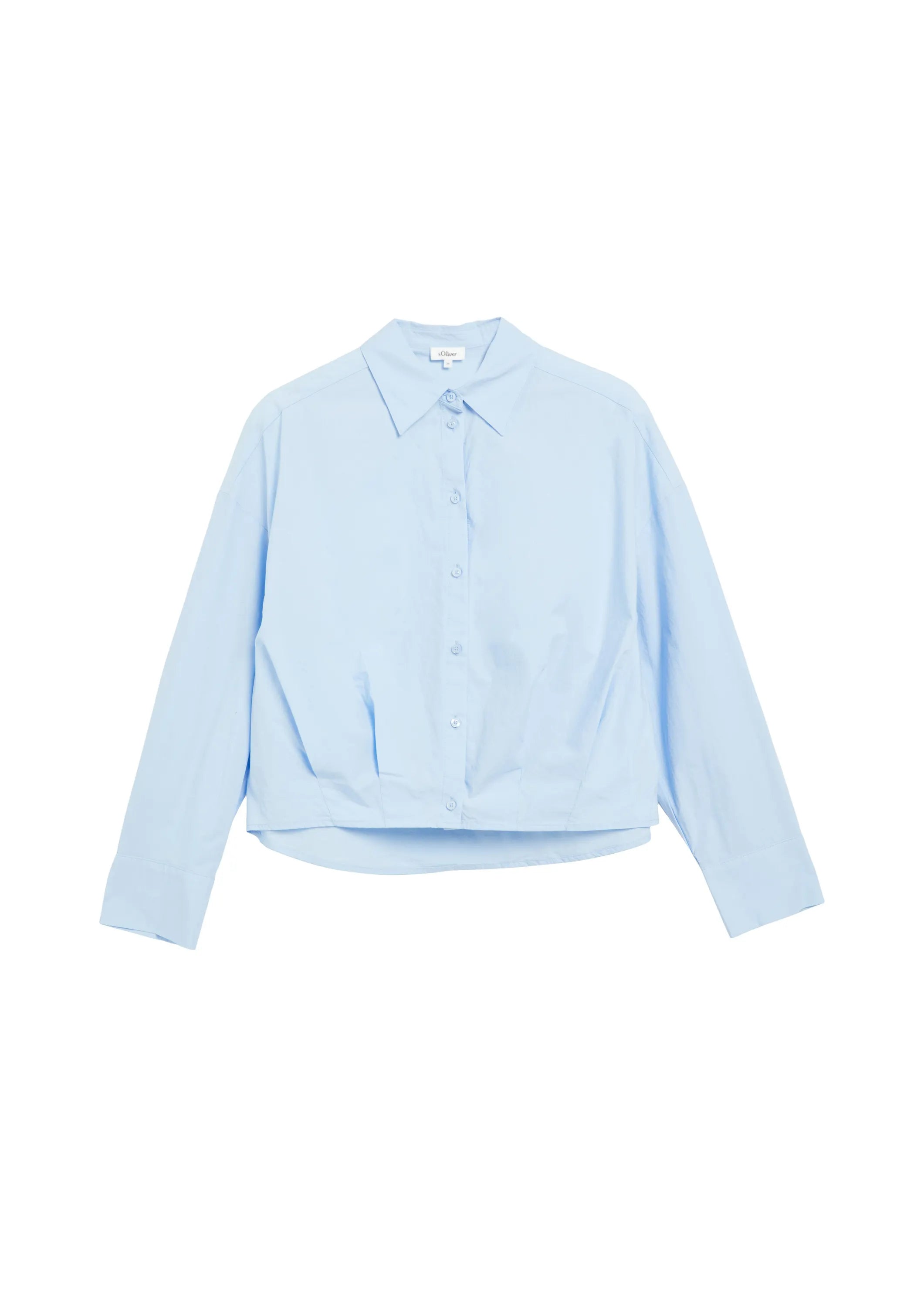 Crop Bluse aus Baumwolle