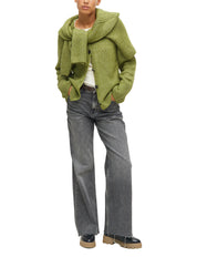 Strickjacke aus Baumwollmix