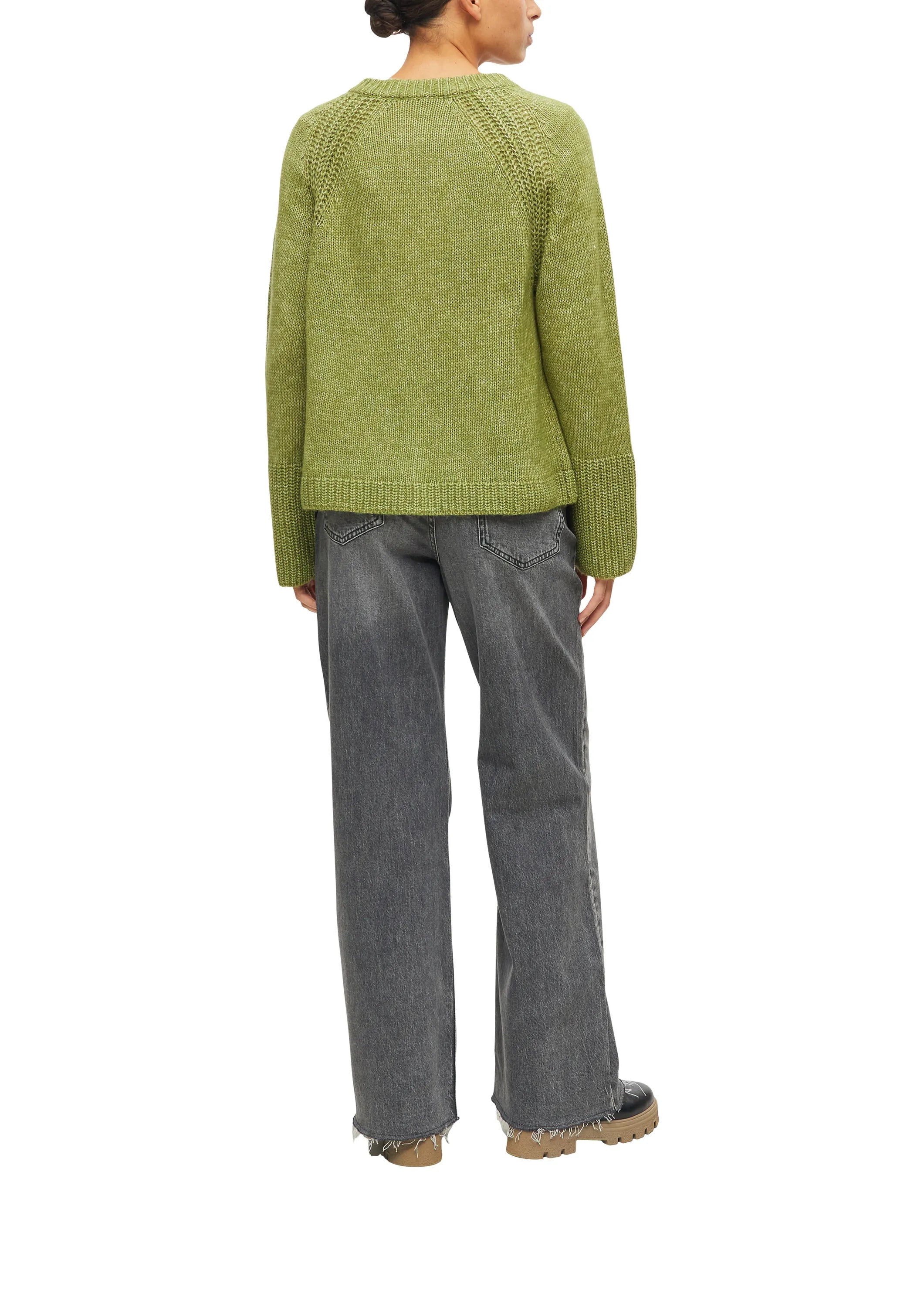 Strickjacke aus Baumwollmix