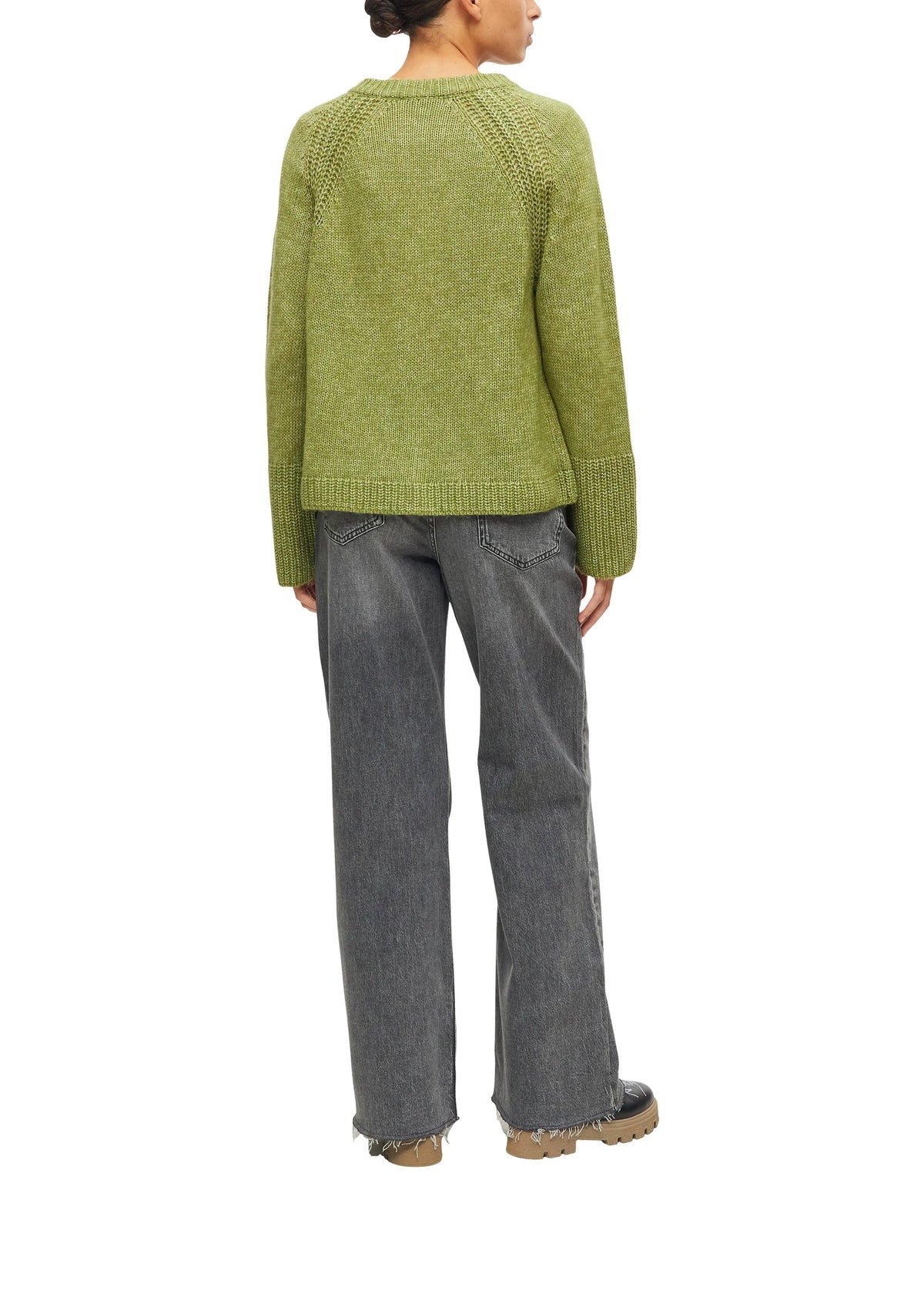 Strickjacke aus Baumwollmix