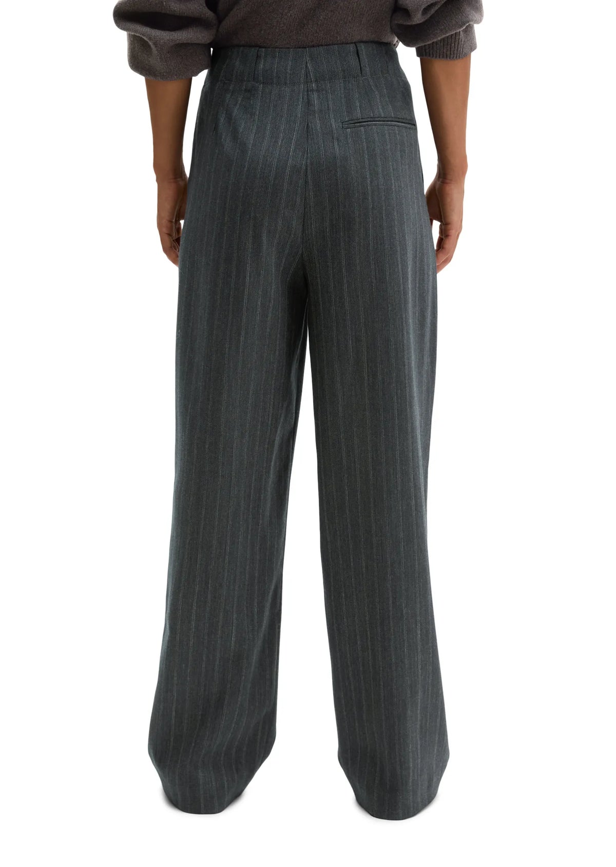 Nadelstreifenhose Barrel Fit