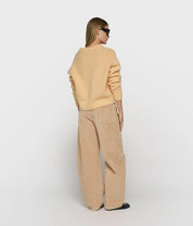 Strickpullover aus Alpakamix
