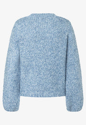 Strickpullover mit weiten Ärmeln