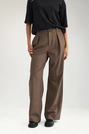 Bundfaltenhose NULIPPA Straight Leg