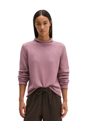 Strickpullover mit hohem Kragen