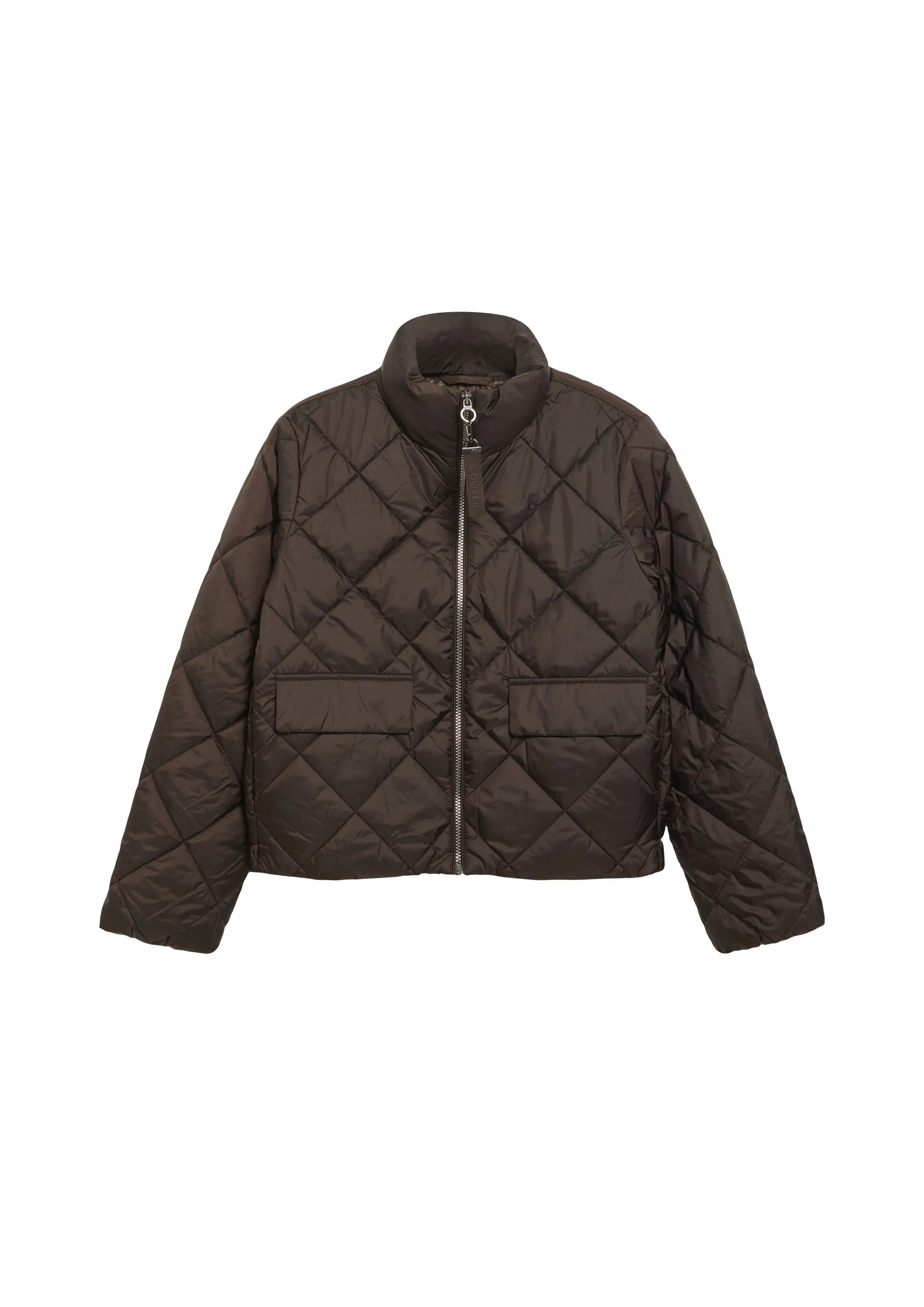 Steppjacke mit Stehkragen