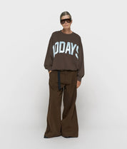 Sweatshirt mit Logoprint