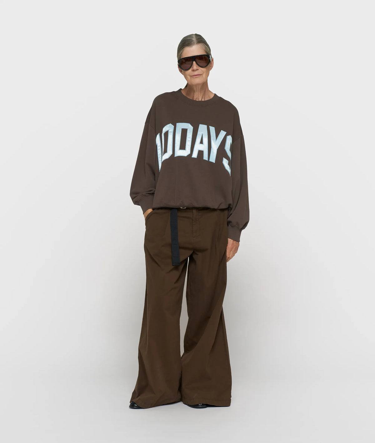 Sweatshirt mit Logoprint