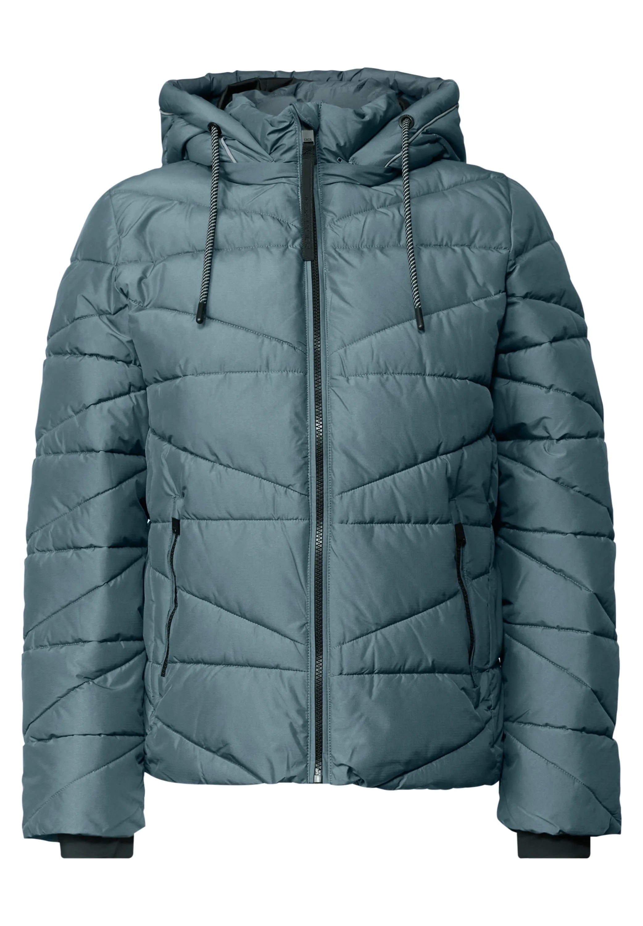 Steppjacke mit Kapuze