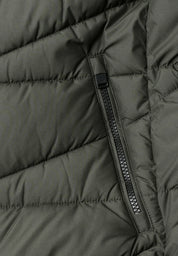 Steppjacke mit Kapuze