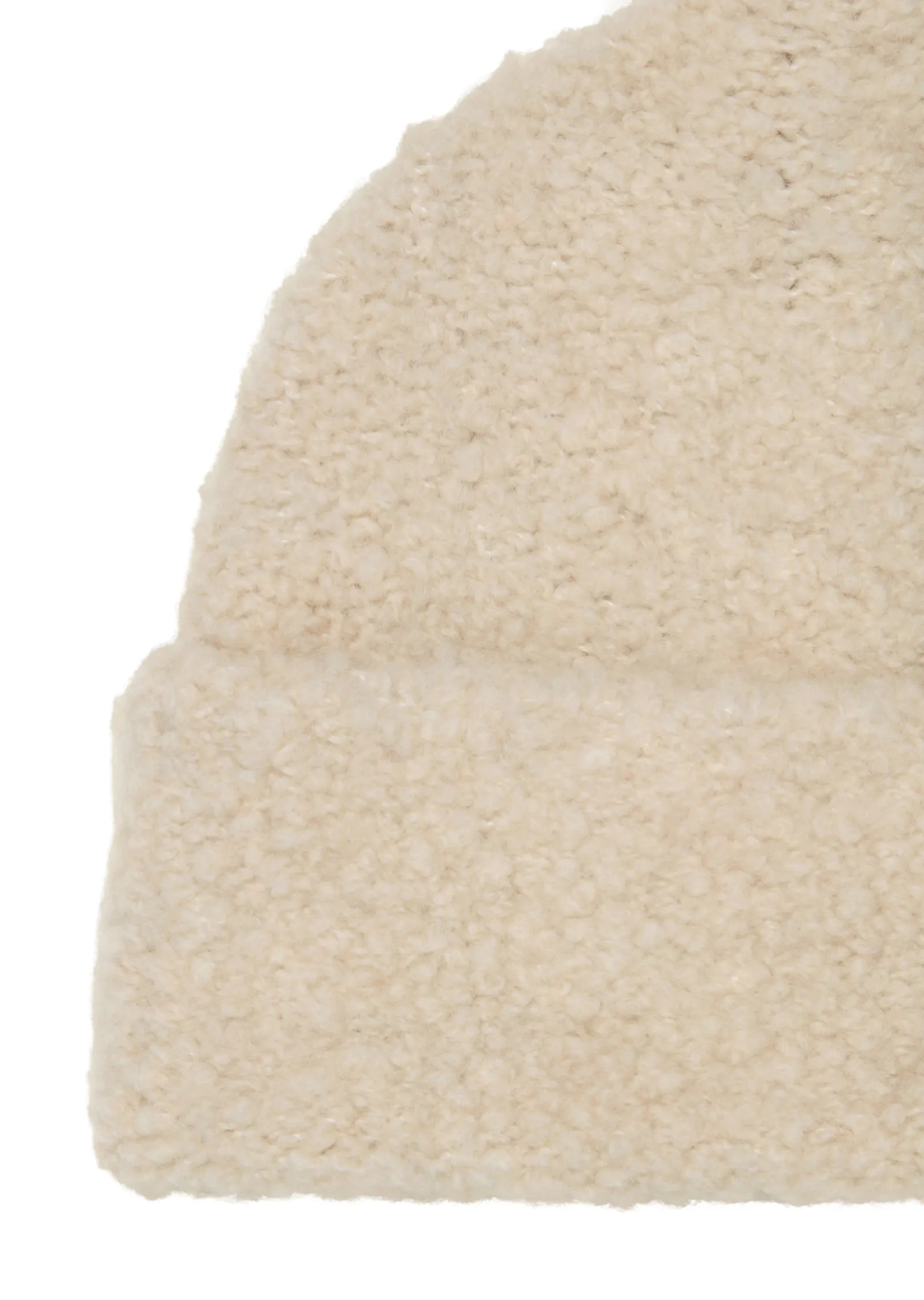Bouclé-Mütze