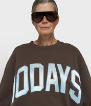 Sweatshirt mit Logoprint