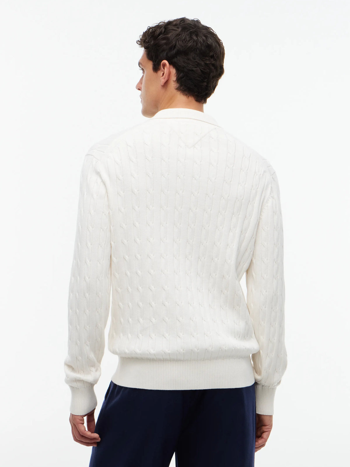 Strickpullover CABLE LS POLO
