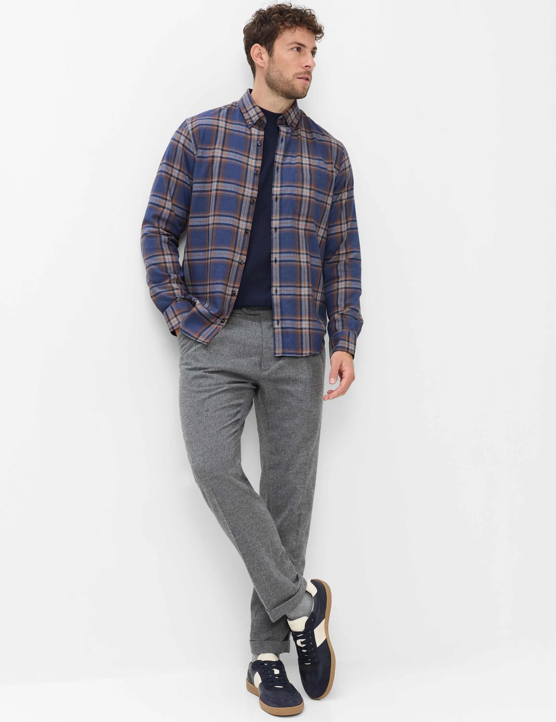 Flanellhemd DANIEL Modern Fit