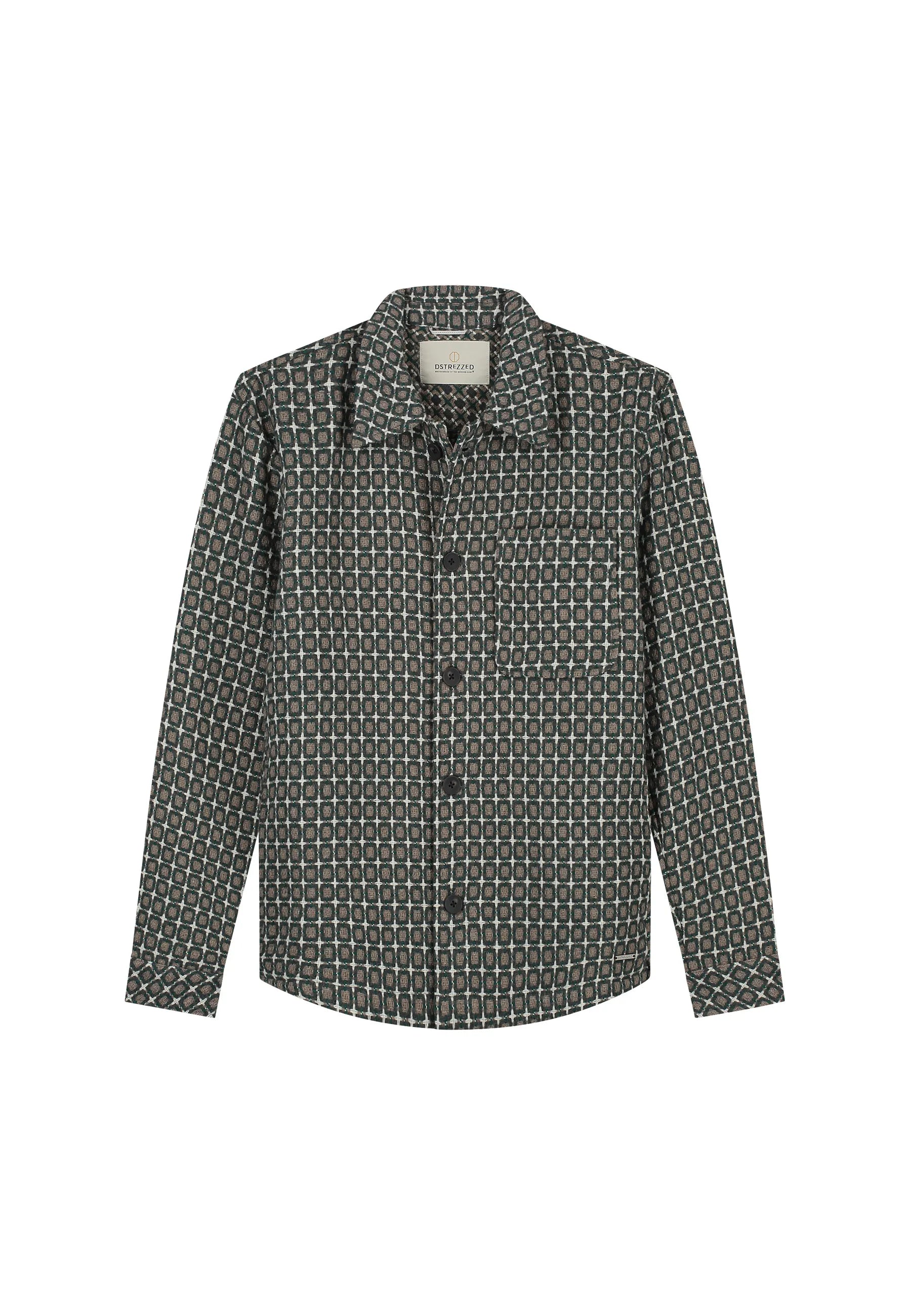Overshirt aus Wollmix