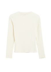 Langarmshirt aus Baumwolle