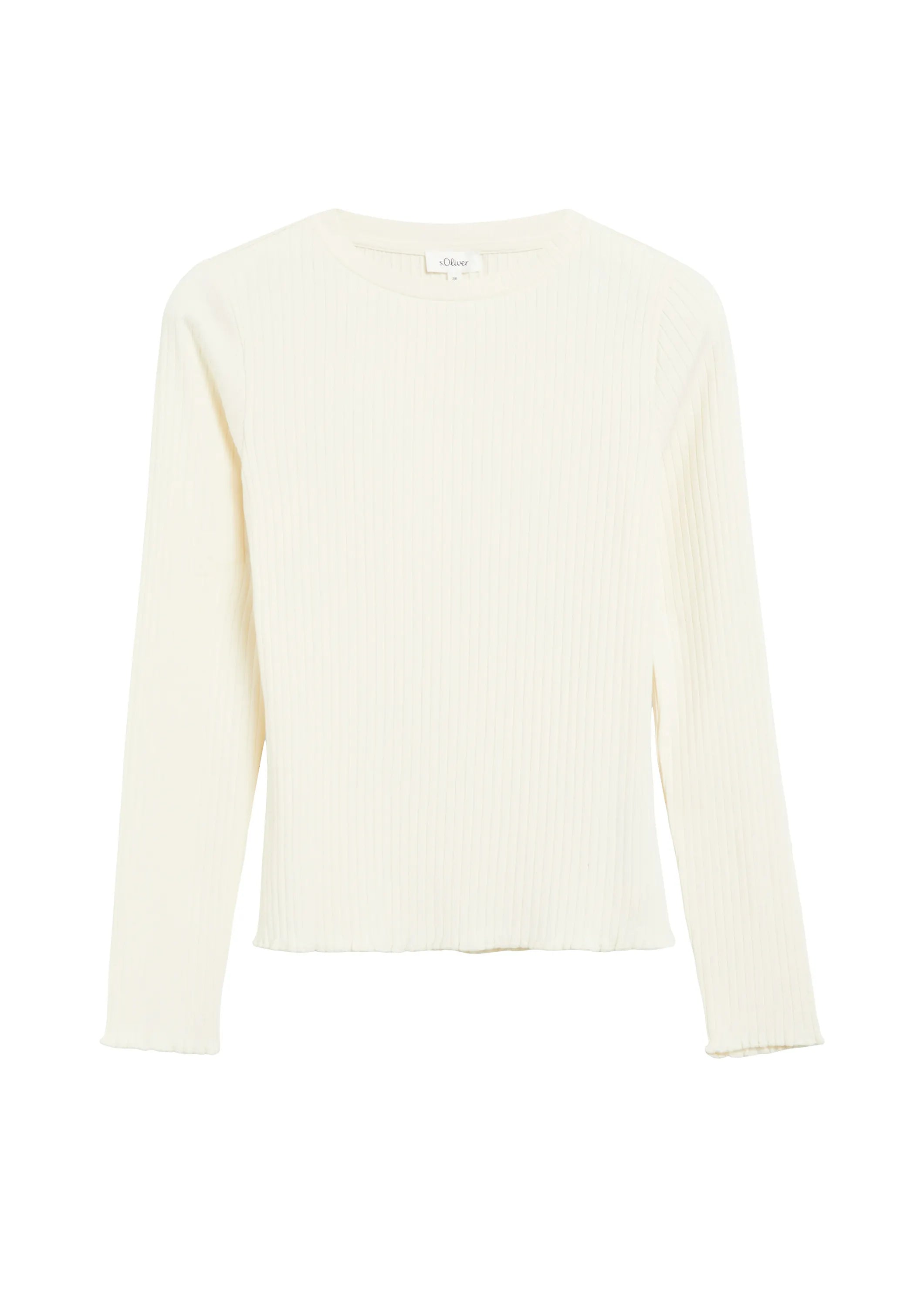 Langarmshirt aus Baumwolle