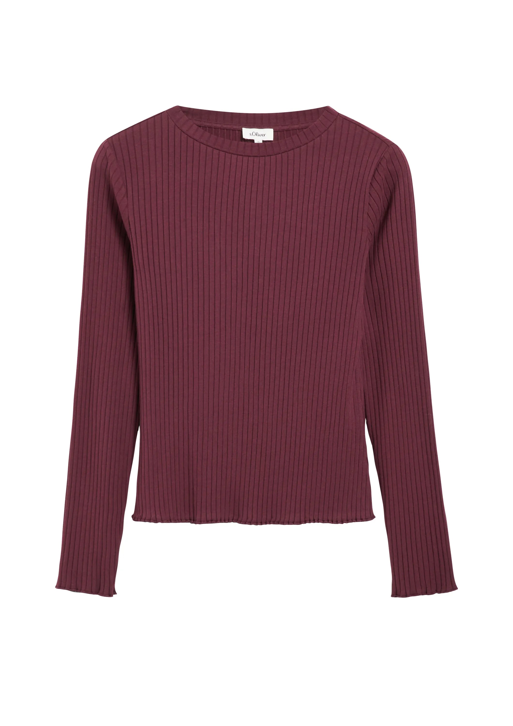 Langarmshirt aus Baumwolle