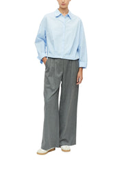 Crop Bluse aus Baumwolle