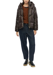 Steppjacke mit Kapuze